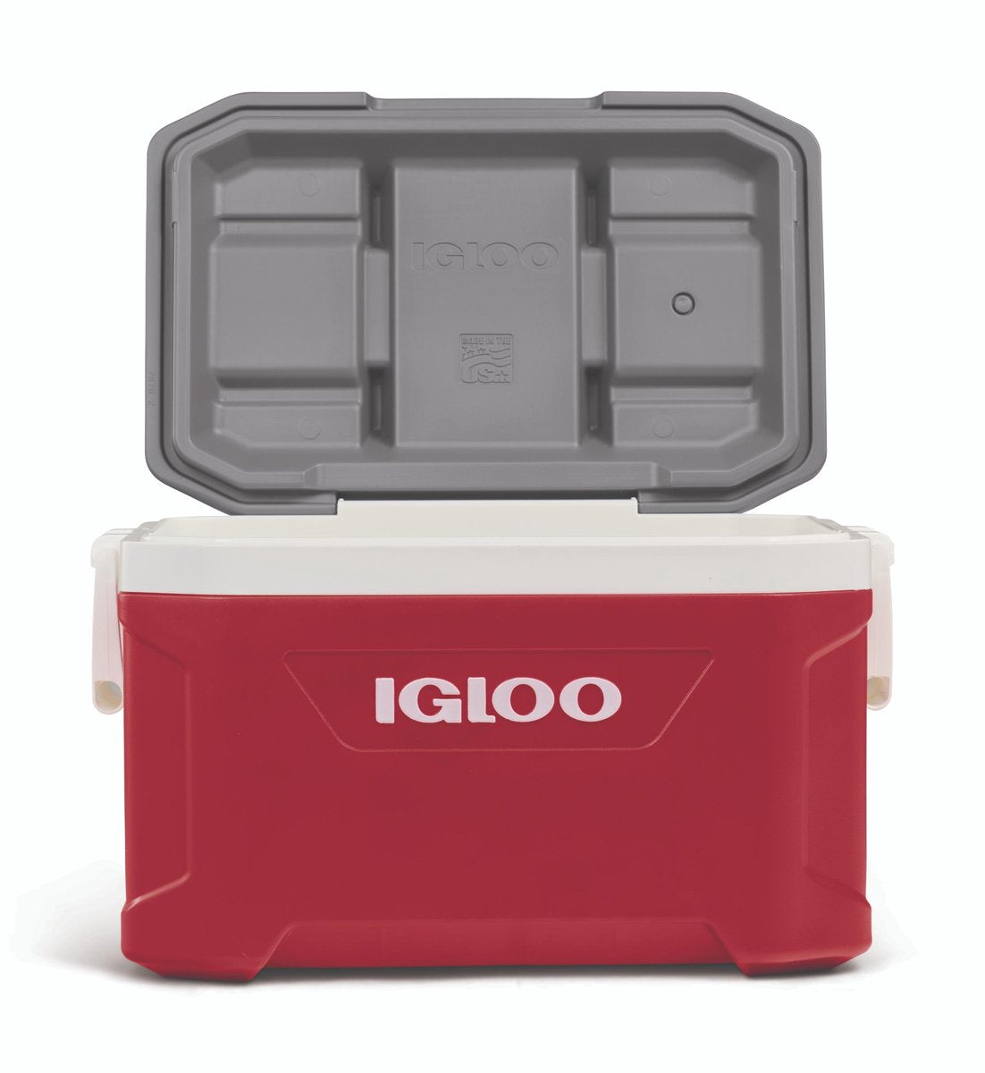 Iglu - Breitengrad 52 - mittlere Kühlbox - 49 Liter - rot