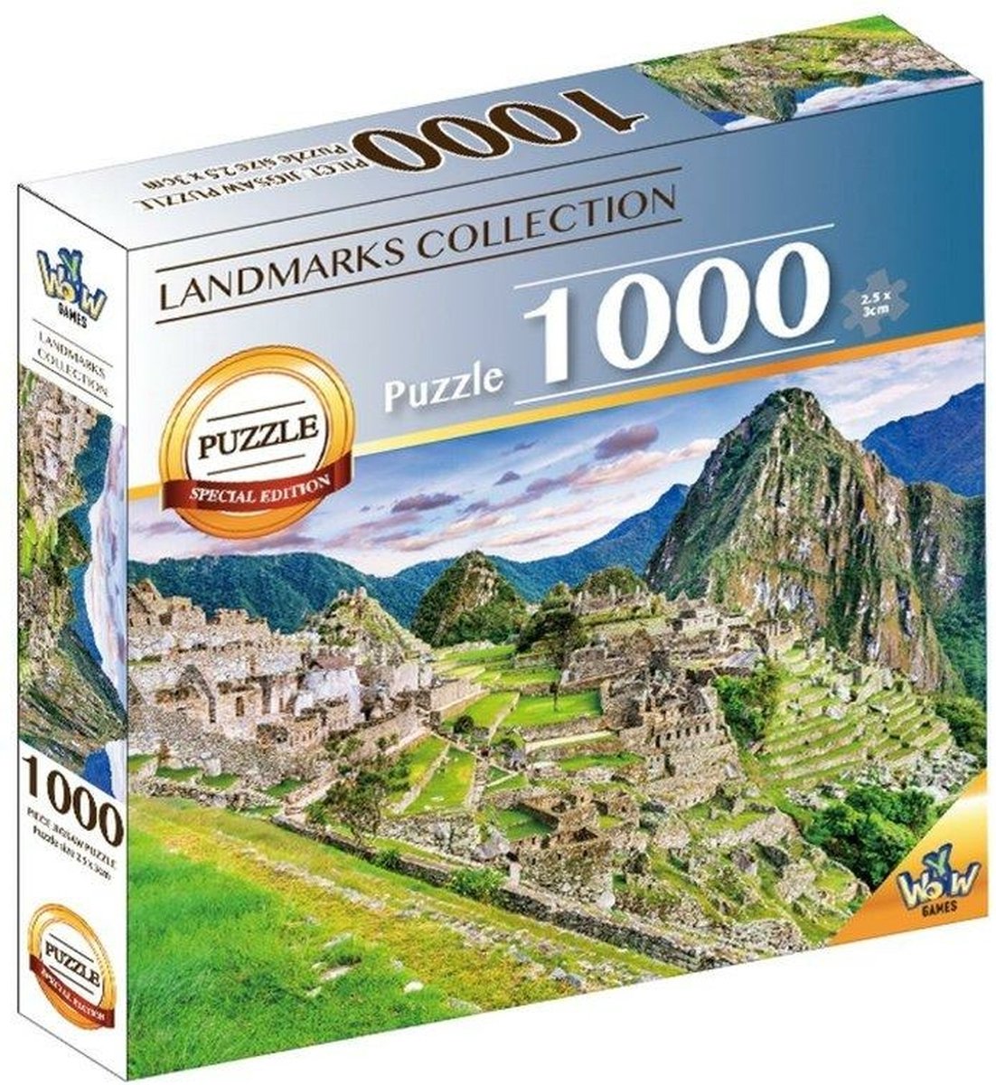Braet Puzzle 7 Weltwunder – Machu Picchu 1000 Teile