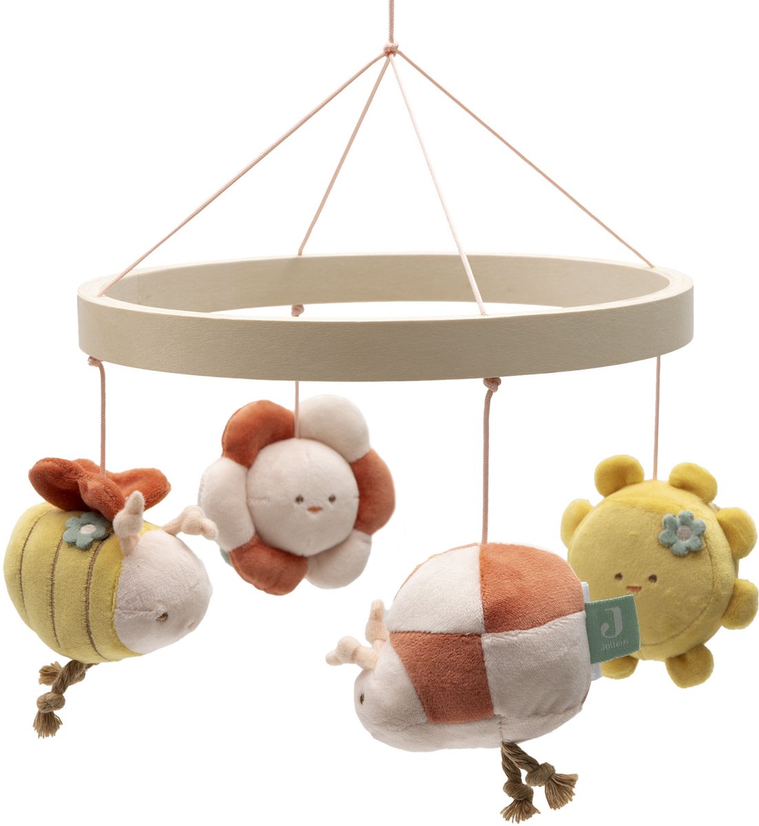 Jollein Baby-Mobile – für Laufstall oder Bett – hübsches Picknick