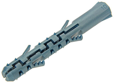 Mack 1020029 - Dübel mit langer Ausdehnung, Polyethylen, 24 Stück, 10 x 80 mm | 3 Stück
