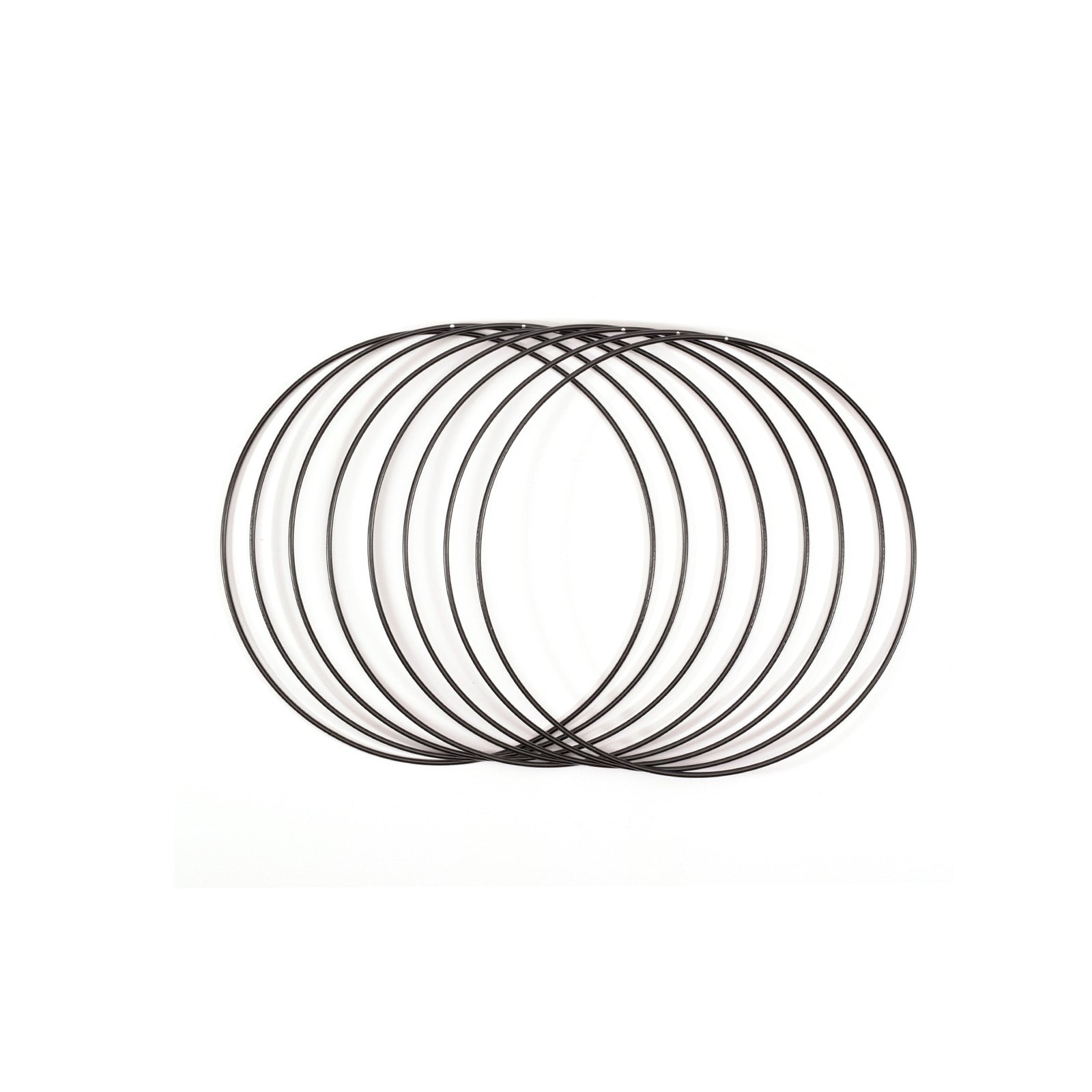 Vaessen creative • Metallringe Set ø20cm 3mm schwarz 8x