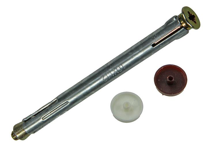 Mack 1018171 - Metallrahmendübel verzinkter Stahl 16 Stück 10 x 110 mm | 5 Stück