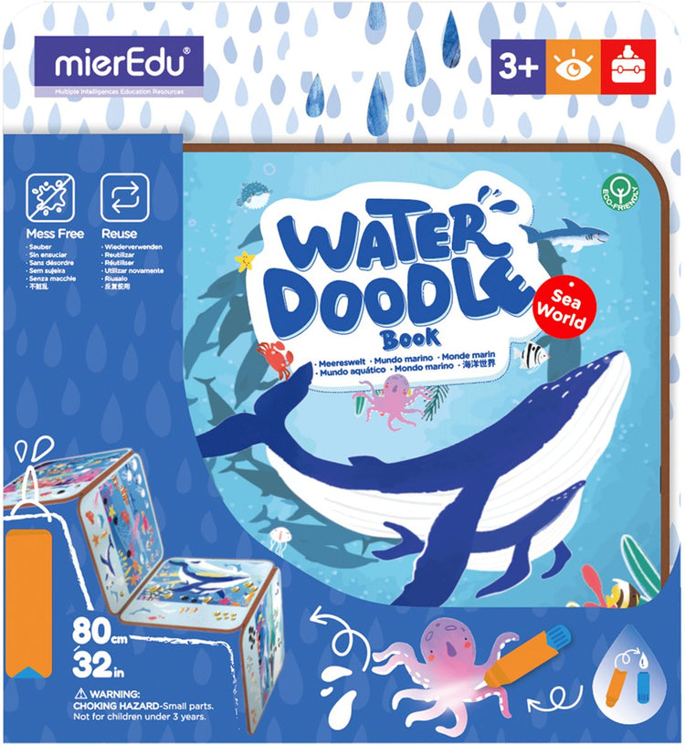 Mieredu - Wasserkritzelbuch - Unterwasserwelt - - Wasserkritzelbuch - Unterwasserwelt