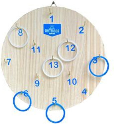 Outdoor -Spiel im Freien Ringwerpenplatte, 30 cm