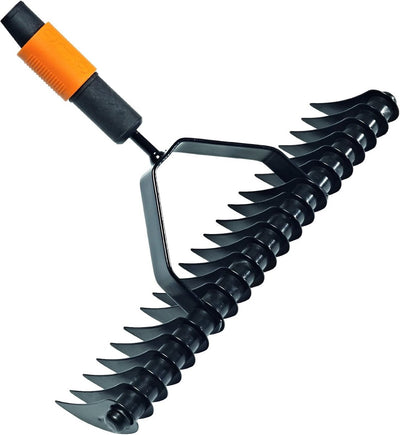 Fiskars 1063213 – Quikfit-Vertikutierungsrechen | 1 Stk