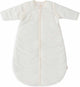 Jollein Babyschlafsack Winter mit abzippbarer Hülle 70cm – rund – Rippe Elfenbein – Winterschlafsack