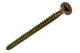 Mack 1020088 - Spanplattenschraube mit Kopf gelb mit 200 Stück 3,5 x 50 mm | 5 Stück