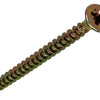 Mack 1020095 - Spanplattenschraube mit Kopf gelb mit 200 Stück 4,0 x 45 mm | 5 Stück