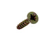 Mack 1020100 - Spanplattenschraube mit Kopf gelb mit 200 Stück 4,5 x 20 mm | 5 Stück