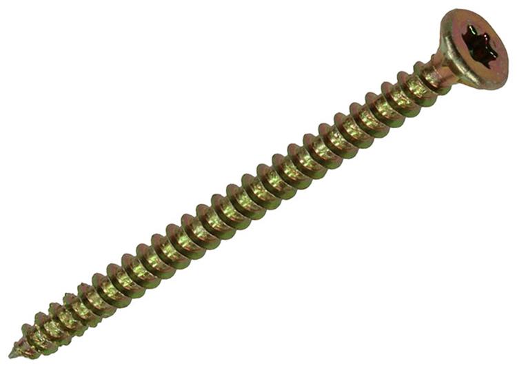 Mack 1020134 – Spanplattenschraube VZ KP-SelbstsicherndGVZ 200 Stück 3,5 x 50 mm | 5 Stück