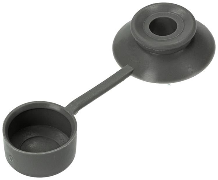 Mack 1020172 - Verschlussschale grau 50 Stk. 7mm | 5 Stück