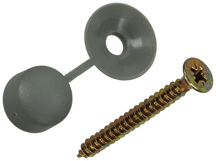Mack 1020173 - Verschlussschale + Schraube 25 Stück 5 mm | 5 Stück