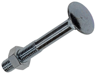 Mack 1020193 – Holzschraube + Mutter verzinkt 40 stm5 x 40 mm | 5 Stück