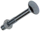 Mack 1020193 – Holzschraube + Mutter verzinkt 40 stm5 x 40 mm | 5 Stück