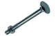 Mack 1020194 – Holzschraube + Mutter verzinkt 35 stm5 x 50 mm | 5 Stück