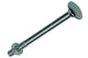 Mack 1020201 – Holzschraube + Mutter verzinkt 22 stm6 x 70 mm | 5 Stück
