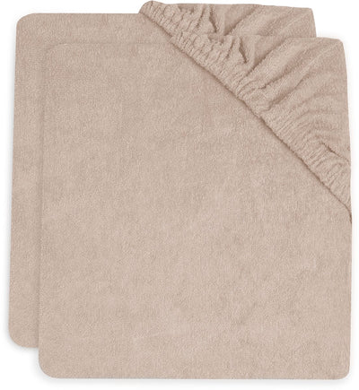 Jollein Wickelauflagenbezug Frottee 75x85cm wildrosa (2er Pack)