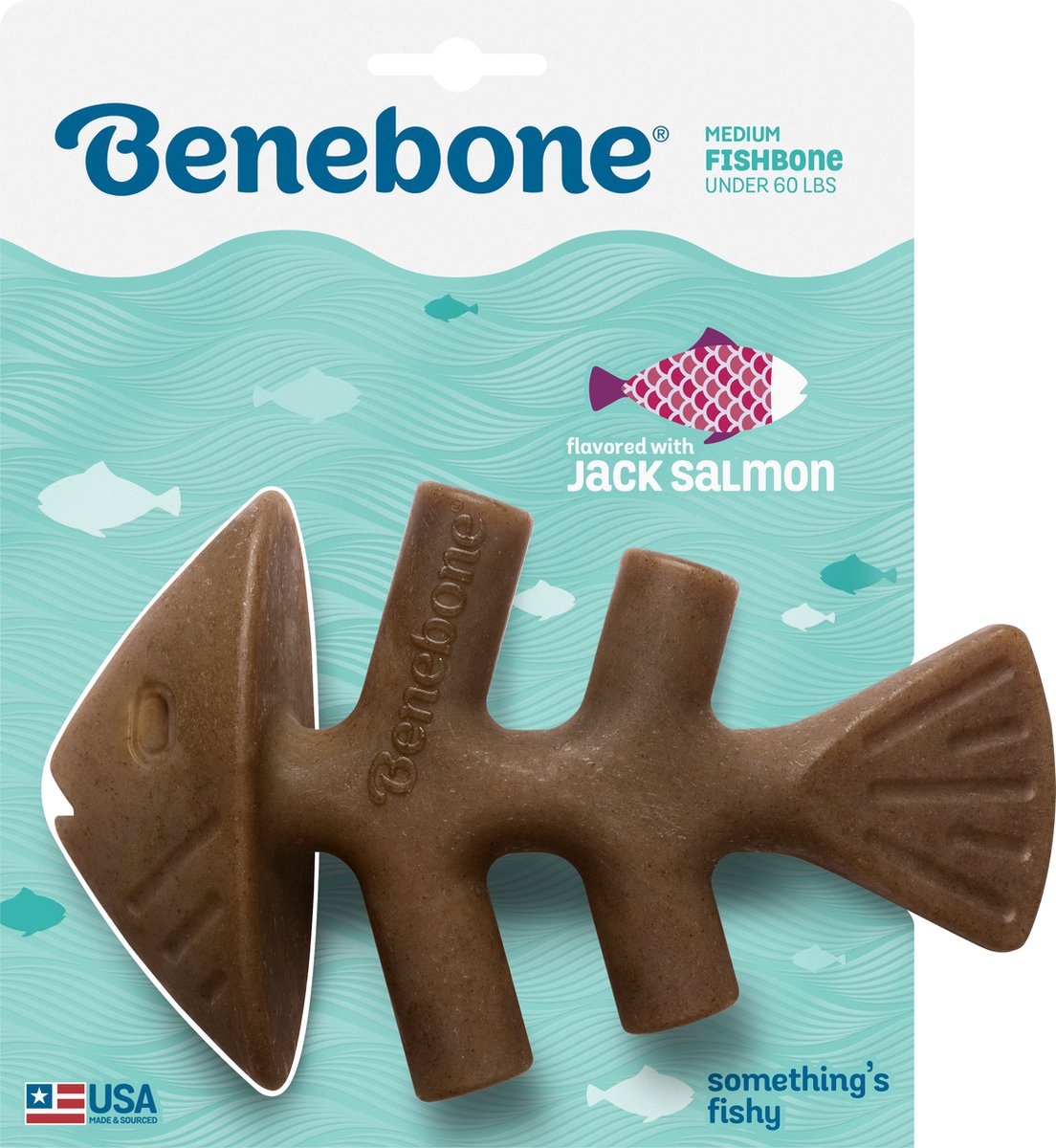 Benebone Fishbone Lachs groß