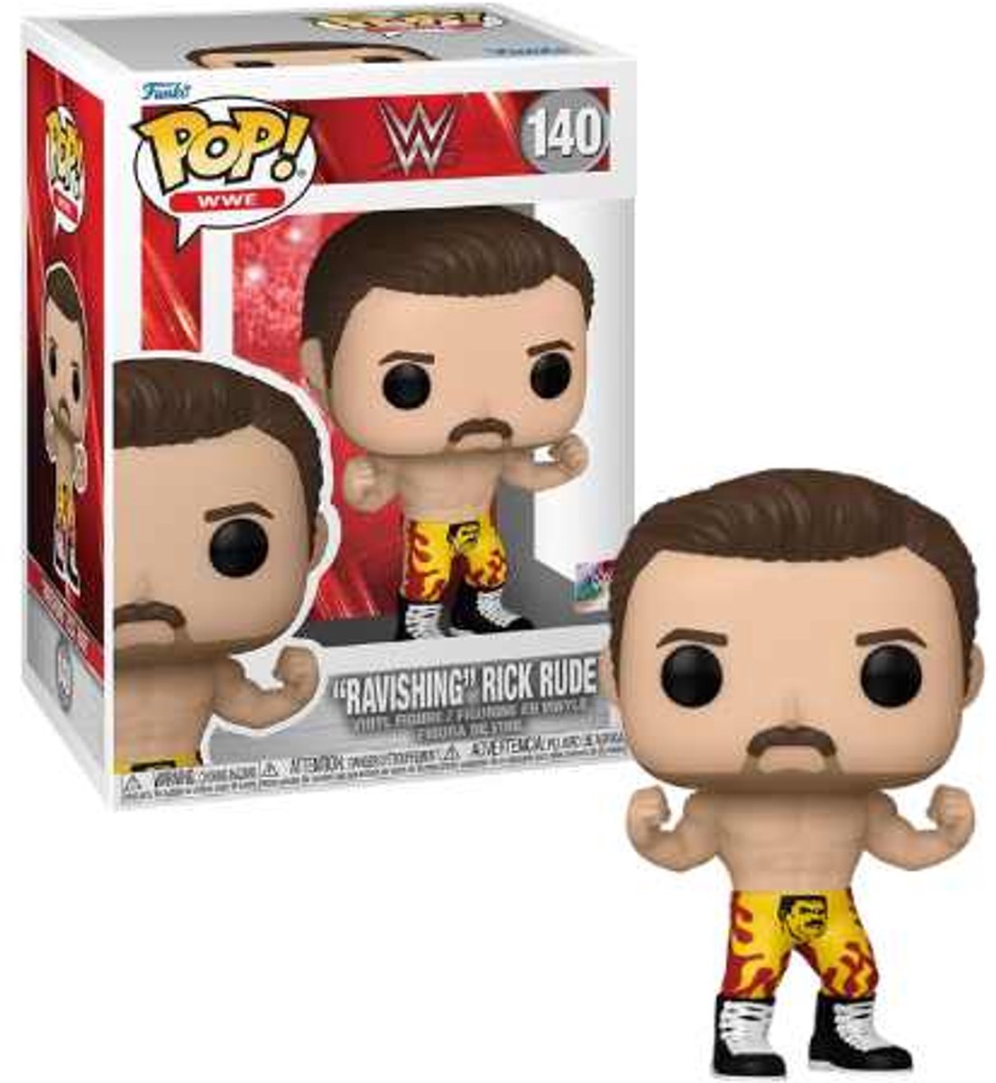 Funko WWE – Pop! Rick Rude 9 cm Sammelfigur – mehrfarbig