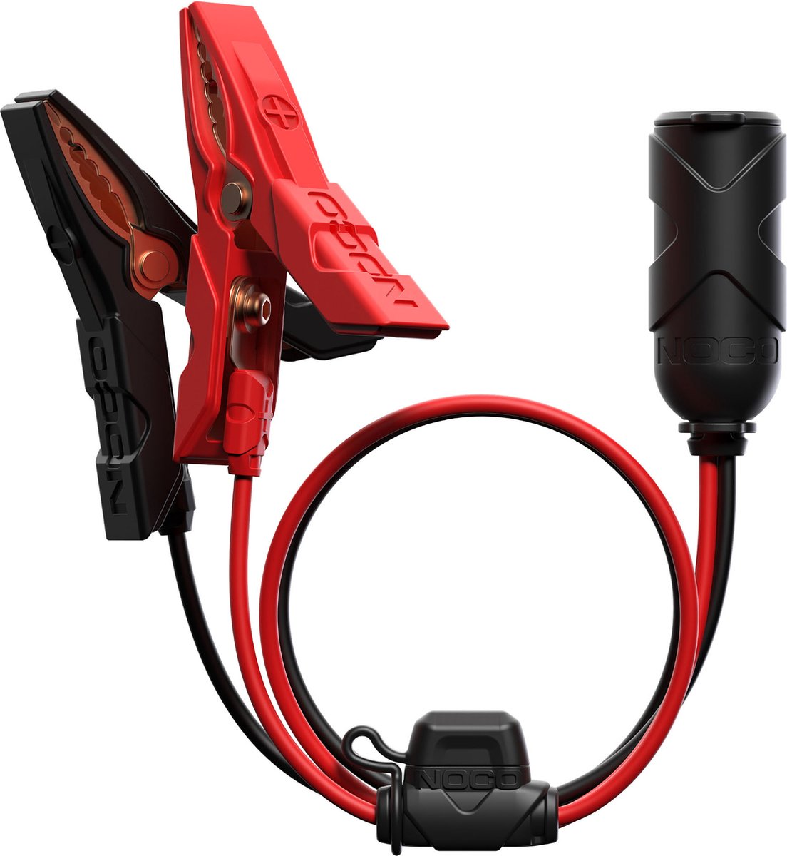 Noco Genius GC017 12V-Adapterstecker mit Batterieklemmen