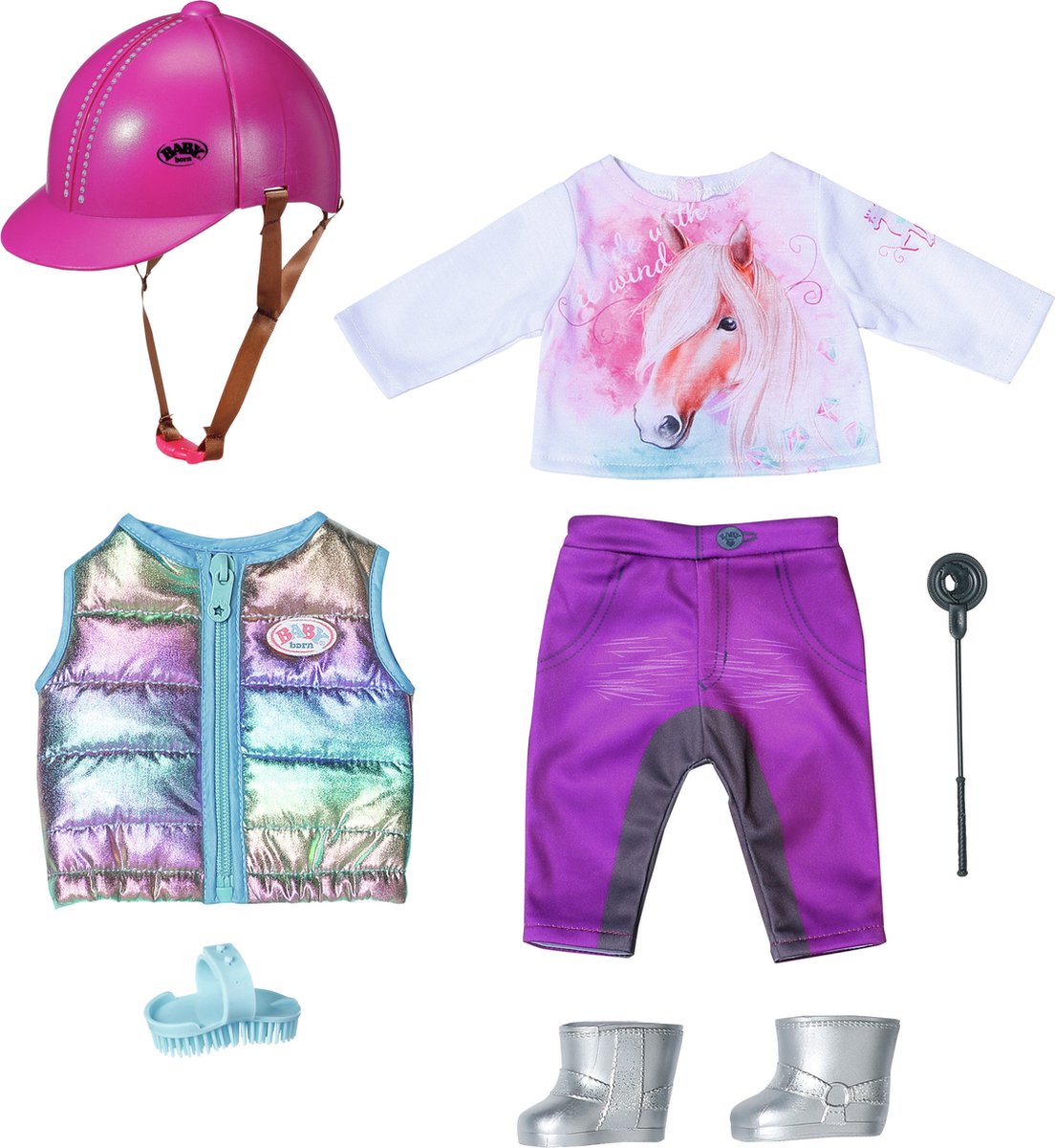 Baby Born Deluxe Reitoutfit – 43 cm