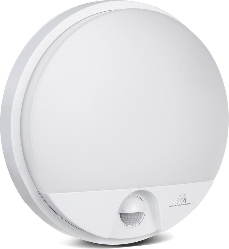 Maclean – LED-Lampe mit Infrarot-Bewegungssensor mce291 W 1100 lm 15 W IP54 – Weiß