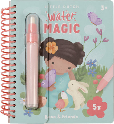 Little Dutch Wasserzeichenbuch Water Magic Rosa Friends – Bambolino-Spielzeug