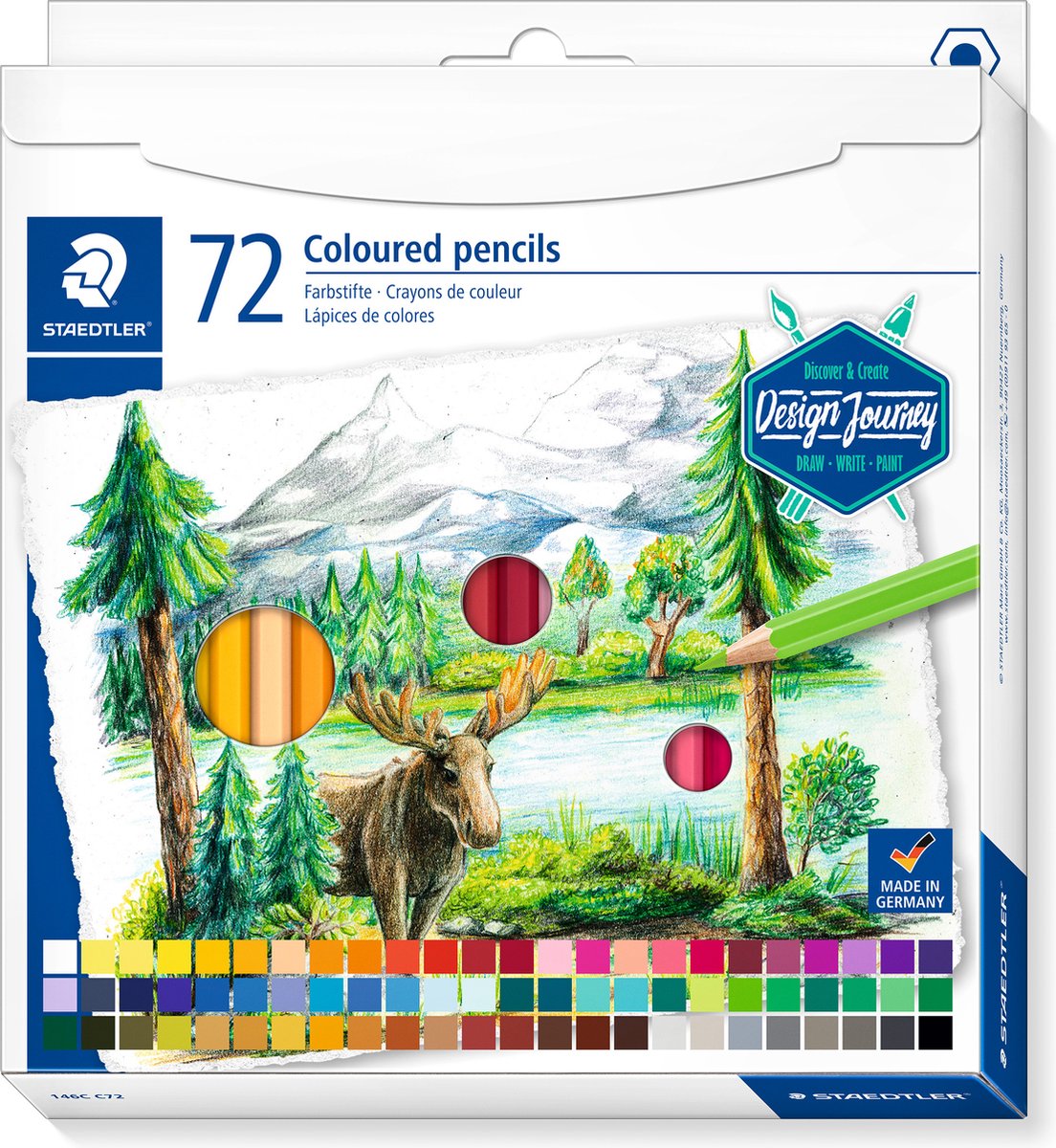 Staedtler Design Journey Buntstift 72 Farben