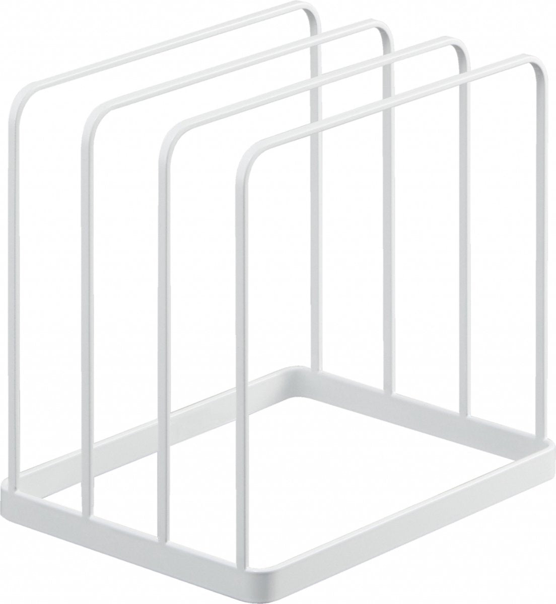 Yamazaki Tablett und Schneidebrett Standard – Turm – Weiß