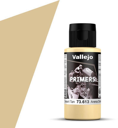 Vallejo Hobby Paint Acrylfarbe – 73613 Desert Tan – Grundierung – Acryl (60 ml) Farbflasche – 60 ml