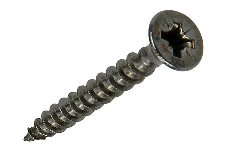 Mack 1020233 – Spanplattenschraube VZ-Kopf Edelstahl A2 200 Stück 4,0 x 30 mm | 2 Stk