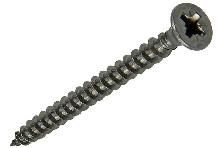 Mack 1020236 – Spanplattenschraube VZ-Kopf Edelstahl A2 100 Stück 4,0 x 45 mm | 2 Stk