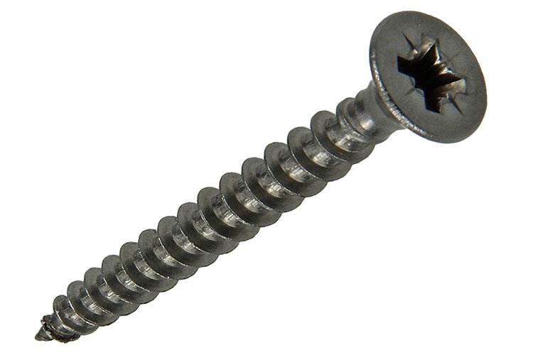 Mack 1020240 – Spanplattenschraube VZ-Kopf Edelstahl A2 200 Stück 4,5 x 40 mm | 2 Stk