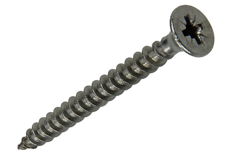 Mack 1020245 - Spanplattenschraube VZ-Kopf Edelstahl A2 100 Stück 5,0 x 50 mm | 2 Stk