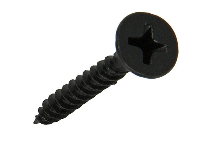 Mack 1020274 – Gipskartonschraube schwarz phosphatiert. 500 Stück 3,5 x 25 mm | 5 Stück