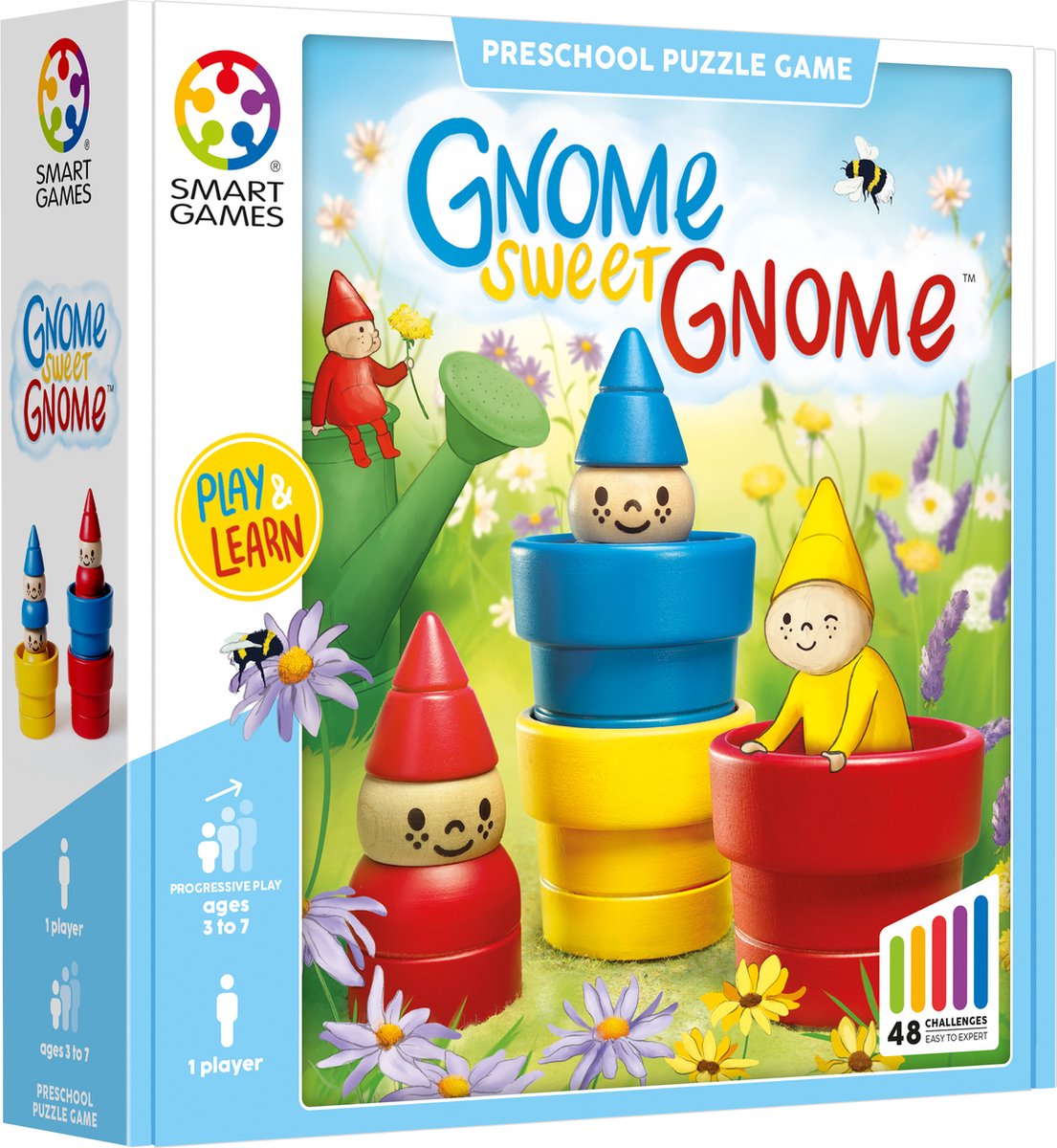 SmartGames Gnome Sweet Gnome - Denken Sie das Spiel