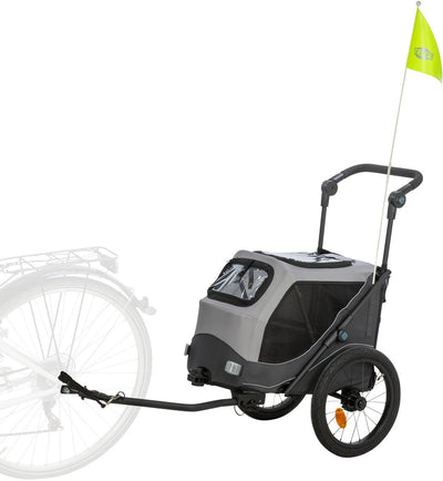 Trixie Dog Bike Cart falten grau
