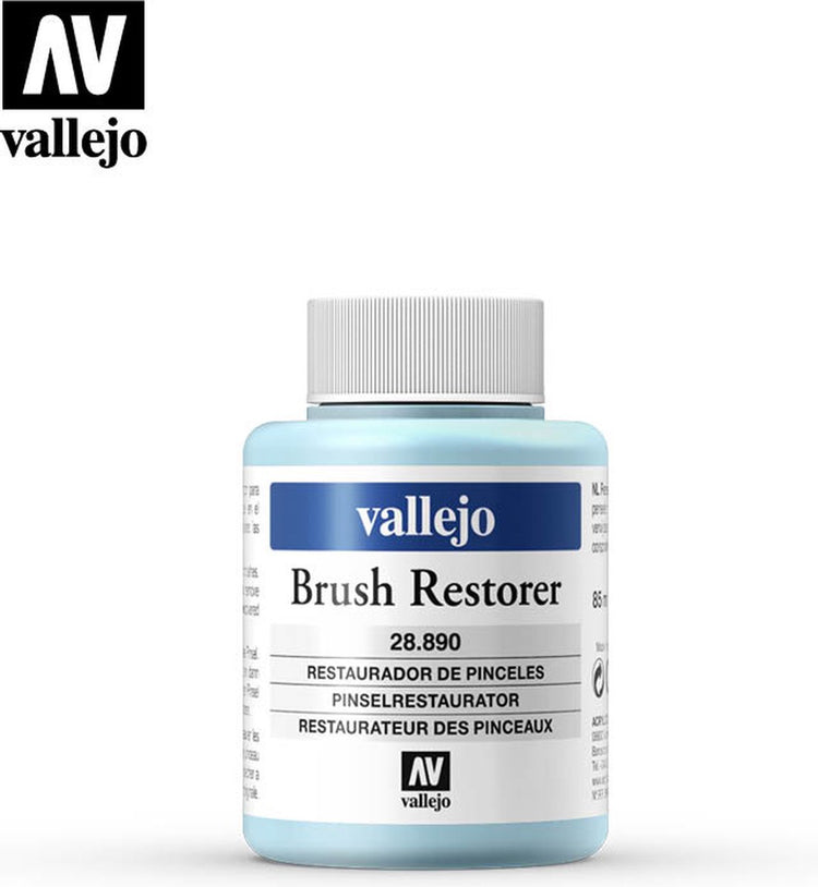 Vallejo Hobbyfarbe – 28890 Pinselauffrischer – 85 ml Reiniger – 85 ml