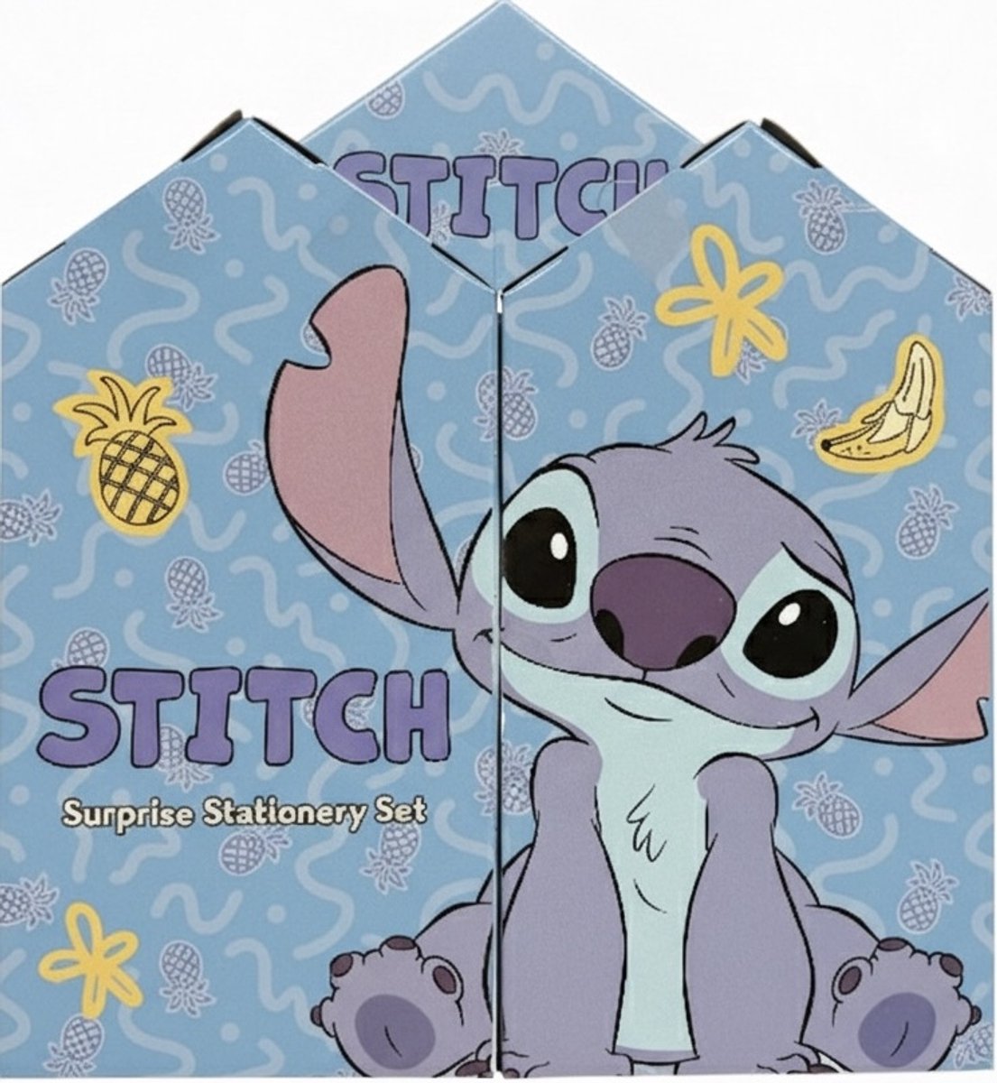 Lilo Stitch Disney Stitch Adventskalender – 24 Überraschungen – Schreibwarenset Geschenkset – Weihnachtsgeschenk für Kinder – blaues Geschenkset – Adventskalender