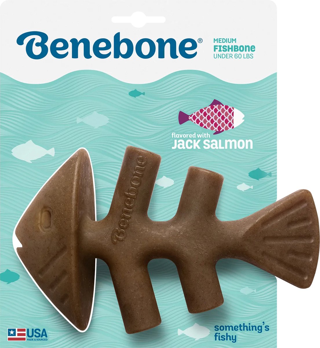 Benebone - Kauartikel - Fischgräte - Lachs - m 420300