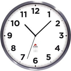 Außenwanduhr Alba Horextra Analog Silber Weiß