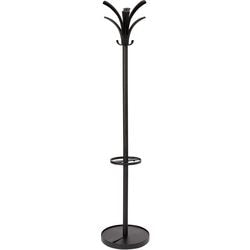 Garderobe Alba Brio Stahl, ABS schwarz