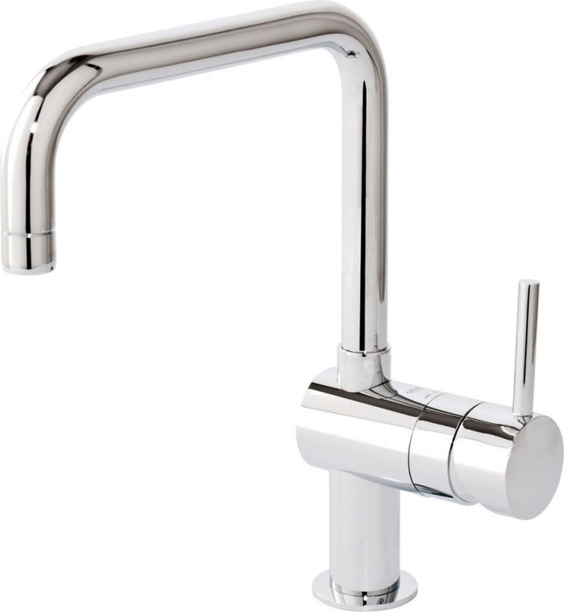 Grohe Minta Küchenarmatur – schwenkbarer hoher U-Auslauf – 1 Strahlstufe – Chrom – 32488000