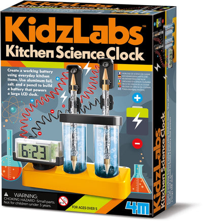 4 m Wissenschaft und Spiele – Bauen Sie Ihre Küchenuhr – Bausatz – Kidzlabs – 5+