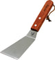 Flexibler Outdoor-Spatel von Valhal – Leder-Aufhängeschnur – Edelstahl-Holz – vh.sp3
