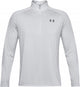 Under Armour UA Tech 2.0 1 2 Zip-Gray Herren-Sporttrikot – Halo Grey – Weiß
