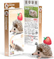 Eugy 3D-Puzzle – Igel – Waldtiere – nachhaltig – alle sammeln – 6 Jahre