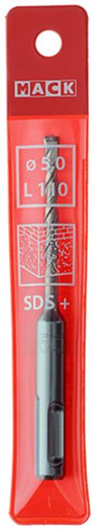 Mack 1018474 – Bohrhammer SDS+ ø 5,0 x 110 mm | 5 Stück