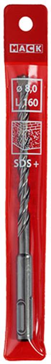 Mack 1018479 – Bohrhammer SDS+ ø 8,0 x 160 mm | 5 Stück