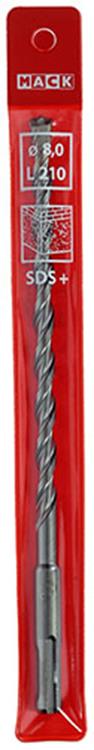 Mack 1018484 – Bohrhammer SDS+ ø 8,0 x 210 mm | 5 Stück